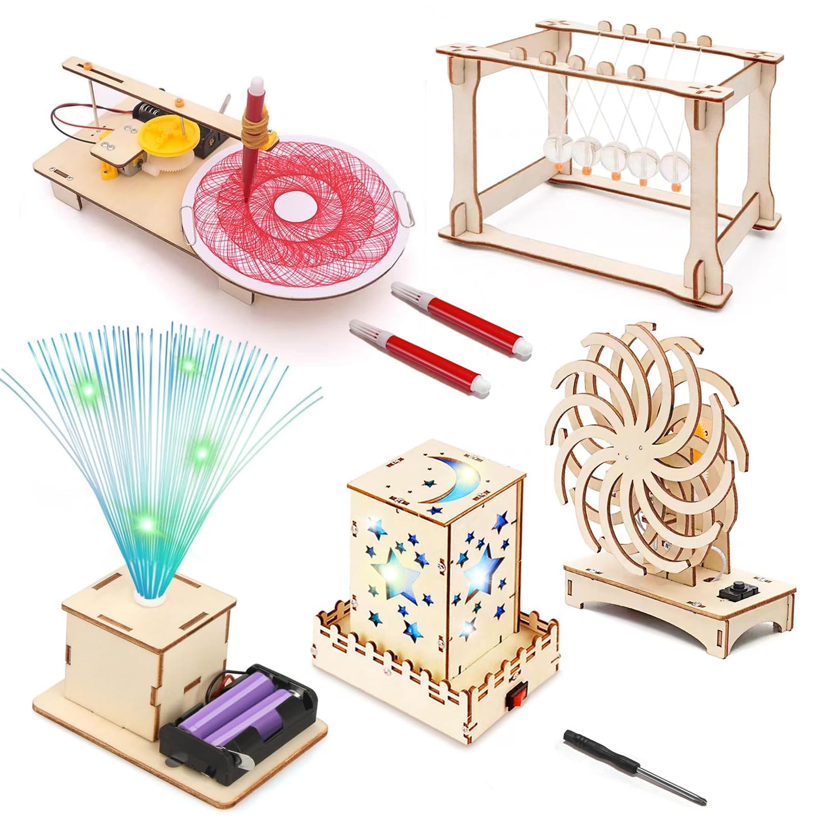 Amazon.com: STEM Toys Wooden Building Kit for Kids Ages 8-12